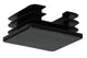 Mack 1047749 - bouchon en plastique noir 30 x 30 mm 4 pcs | 6 pièces