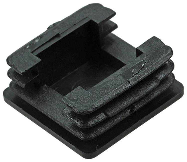 Mack 1047749 - bouchon en plastique noir 30 x 30 mm 4 pcs | 6 pièces
