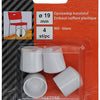 Mack 1047758 - bouchon en plastique blanc ø 19 mm 4 pcs | 6 pièces