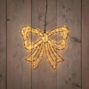 Anna's collection noeud papillon lumineux 34cm 278LED IP44 avec fonction flash variateur minuterie