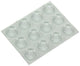 Mack 1047659 - silencieux autocollant transparent ø 13 mm 12 pcs | 12 pièces