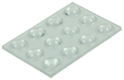 Mack 1047660 - silencieux autocollant transparent ø 8 mm 12 pcs | 12 pièces