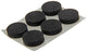 Mack 1047663 - bande de caoutchouc autocollante noir ø 19 mm 12 pcs | 12 pièces