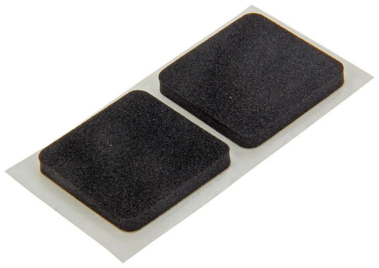 Mack 1047668 - bande antidérapante autocollante noir 25 x 25 mm 6 pcs | 12 pièces