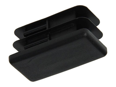 Mack 1047764 - bouchon en plastique noir 20 x 40 mm 4 pcs | 6 pièces