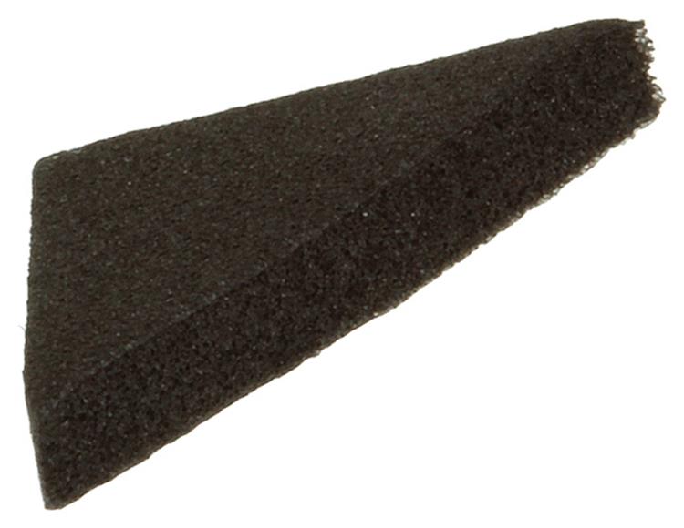 Mack 1047675 - bande de mousse autocollante noir 15 x 15 mm 40 pcs | 6 pièces