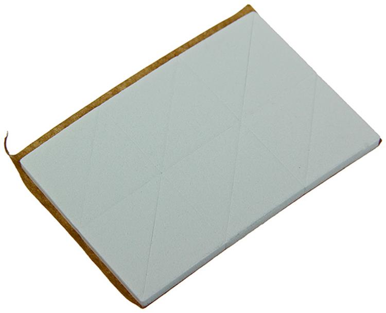 Mack 1047676 - bande de mousse autocollante blanc 20 x 20 mm 24 pcs | 6 pièces