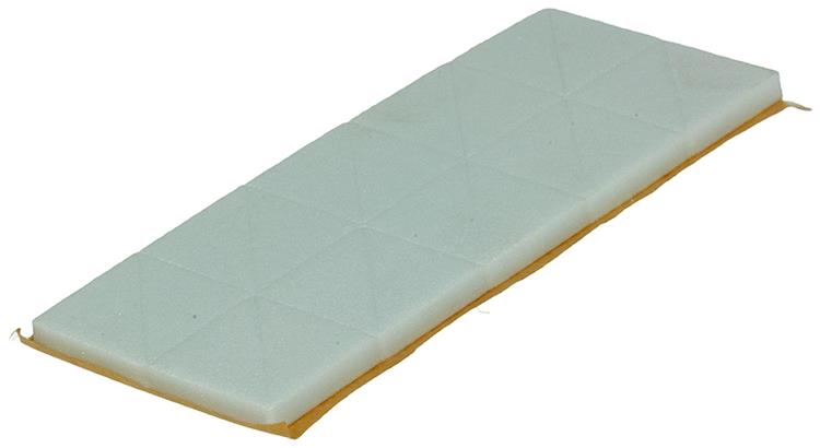 Mack 1047677 - bande de mousse autocollante blanc 15 x 15 mm 40 pcs | 6 pièces