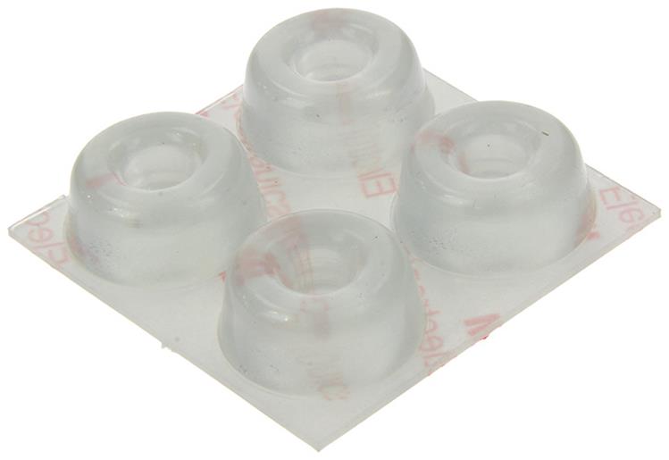 Mack 1047678 - capuchon anti-dérapant transparent ø 20 mm 4 pcs | 12 pièces