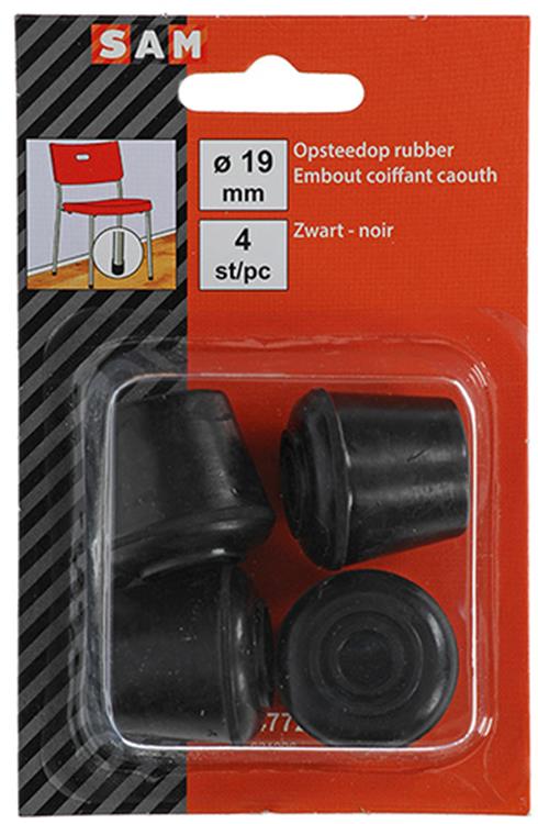 Mack 1047720 - capuchon en caoutchouc noir ø 19 mm 4 pcs | 6 pièces