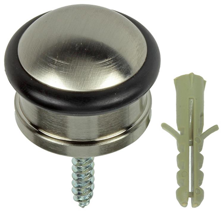 Mack 1047635 - cylindre d'arrêt de porte modèle aspect acier inoxydable ø 30h25 mm 1 pièce pièce | 6 pièces