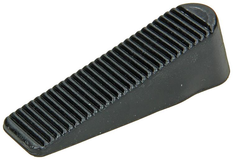 Mack 1047637 - cale de porte en caoutchouc noir 100 x 25 mm 1 pièce pièce | 6 pièces