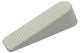 Mack 1047638 - cale de porte en caoutchouc blanc 100 x 25 mm 1 pièce pièce | 6 pièces