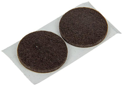 Mack 1047681 - pastille en feutre autocollante marron ø 35 mm 6 pcs | 12 pièces