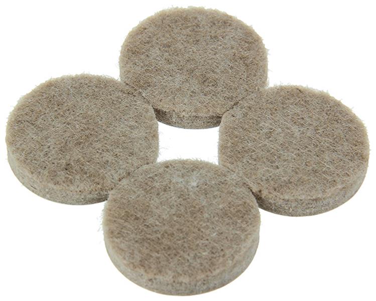 Mack 1047683 - super feutre autocollant beige ø 28 mm 8 pcs | 12 pièces