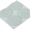 Mack 1047685 - pastille en feutre autocollante blanc ø 25 mm 12 pcs | 12 pièces