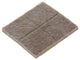 Mack 1047686 - super feutre autocollant beige 34 x 34 mm 8 pcs | 12 pièces