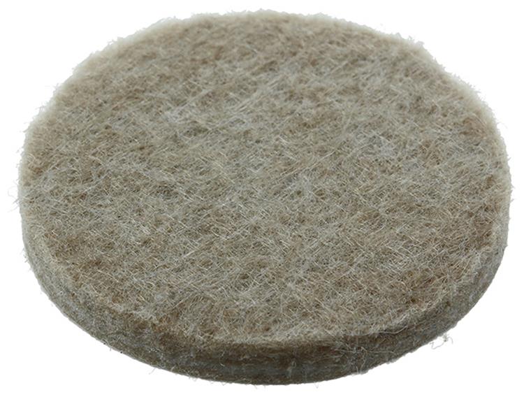 Mack 1047687 - super feutre autocollant beige ø 38 mm 4 pcs | 12 pièces
