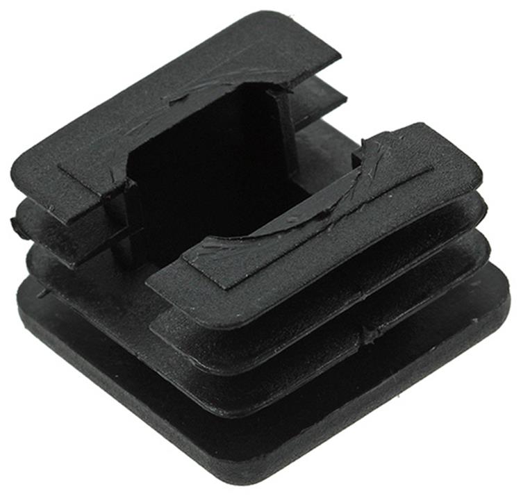 Mack 1047738 - bouchon en plastique noir 25 x 25 mm 4 pcs | 6 pièces