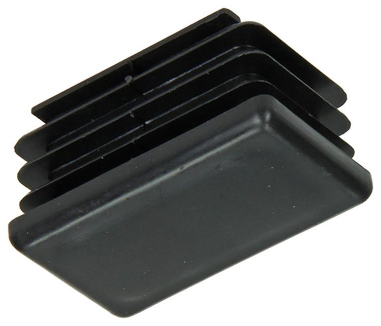 Mack 1047783 - bouchon en plastique noir 30 x 50 mm 4 pcs | 6 pièces