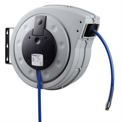 Enrouleur de tuyau d'air Mavel roll mega 20mtr 10x15 pu 3 8 15bar