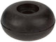 Mack 1047640 - butée de porte en caoutchouc + bouchon noir ø 30 mm 2 pcs | 6 pièces