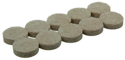 Mack 1047689 - super feutre autocollant beige ø 19 mm 20 pcs | 12 pièces
