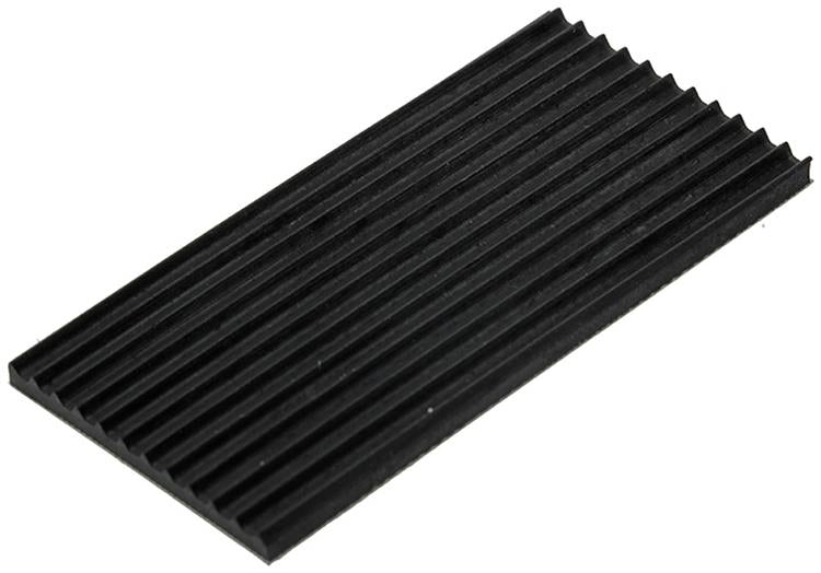 Mack 1048769 - caoutchouc amortisseur noir 35 x 70 mm 4 pcs | 6 pièces