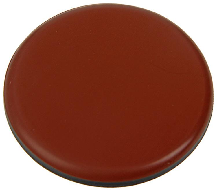 Mack 1048773 - pastille super coulissante autocollante marron ø 65 mm 4 pcs | 12 pièces
