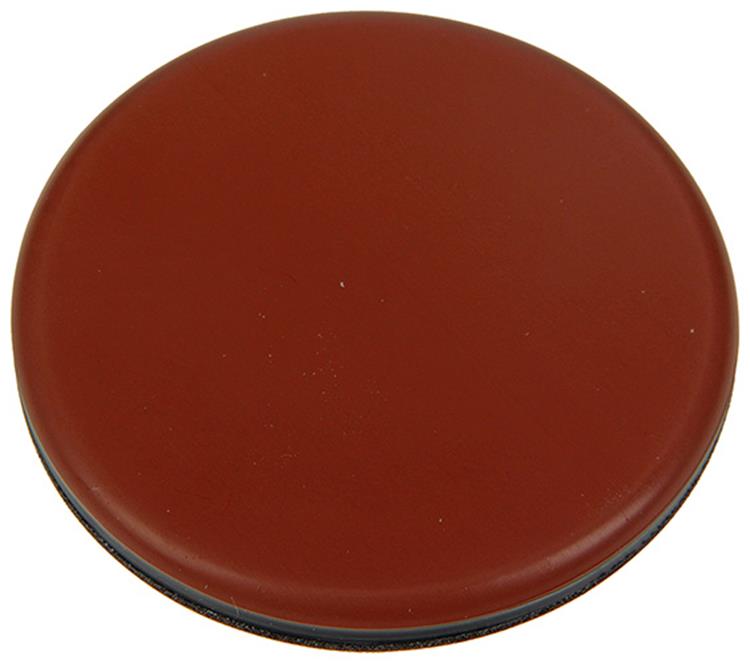 Mack 1048776 - pastille super coulissante autocollante marron ø 70 mm 4 pcs | 12 pièces