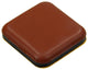 Mack 1048777 - pastille super coulissante autocollante marron 30 x 30 mm 4 pcs | 12 pièces