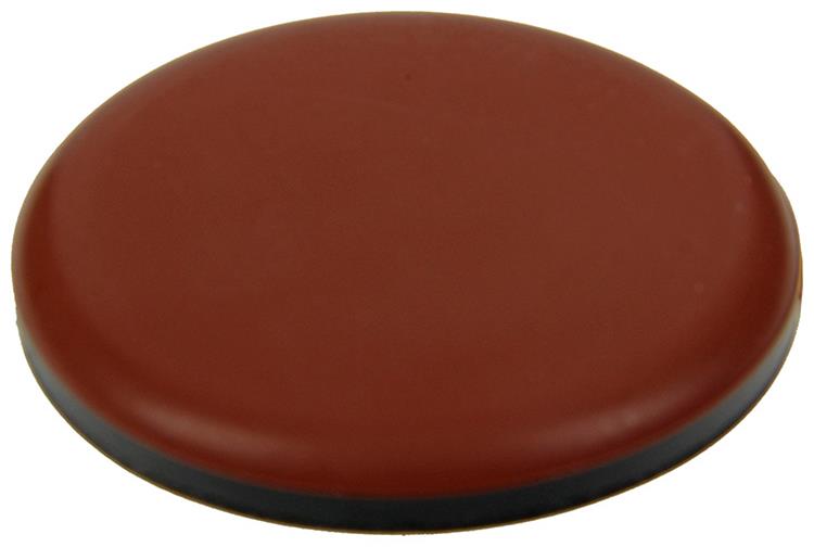 Mack 1048778 - pastille super coulissante autocollante marron ø 50 mm 4 pcs | 12 pièces