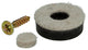 Mack 1048784 - feutre renforcé + vis marron ø 25 mm 8 pcs | 6 pièces