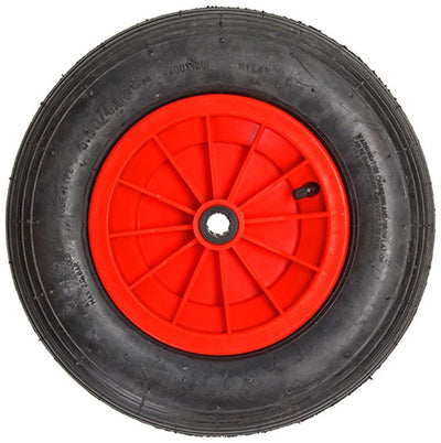 Mack by tente 1058967 - pneumatique sans axe jante en plastique 400 mm | 3 pièces