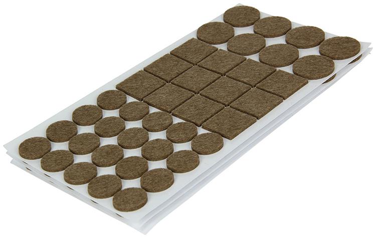 Mack 1048760 - assortiment de feutres autocollants marron | 12 pièces
