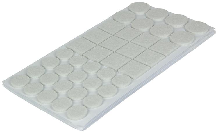 Mack 1048761 - assortiment de feutres autocollants blanc | 12 pièces