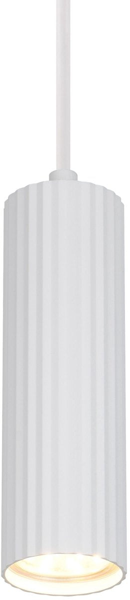 Trio soka - lampe suspendue - blanc mat - excl. 1x gu10 5 w - réglable en hauteur