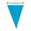 Ligne de drapeau coloré de Boland, 10mtr. Décoration du parti