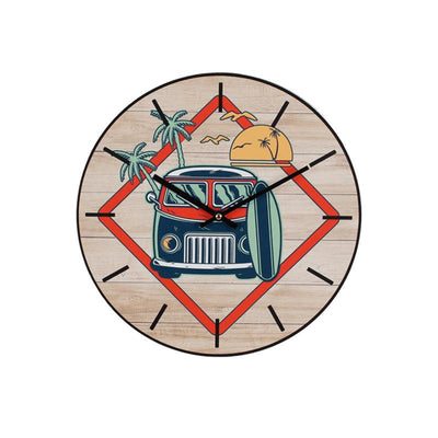 Gerkimex horloge surfeurs van ø34cm