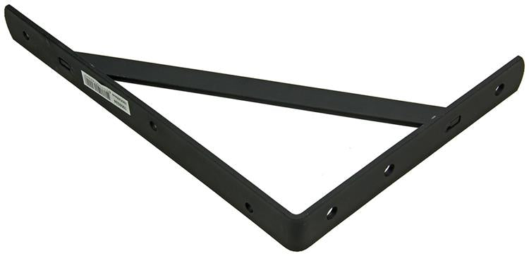 1059324 - support étagère renforcé noir 200x300 | 10 pièces