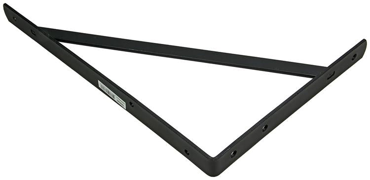 1059325 - support étagère renforcé noir 250x400 | 10 pièces