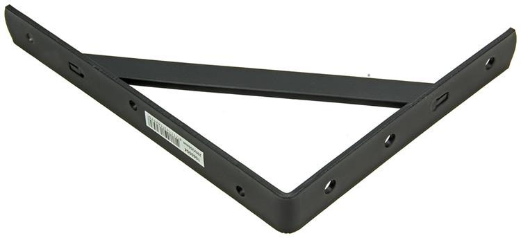 1060004 - support étagère renforcé noir 200x250 | 10 pièces