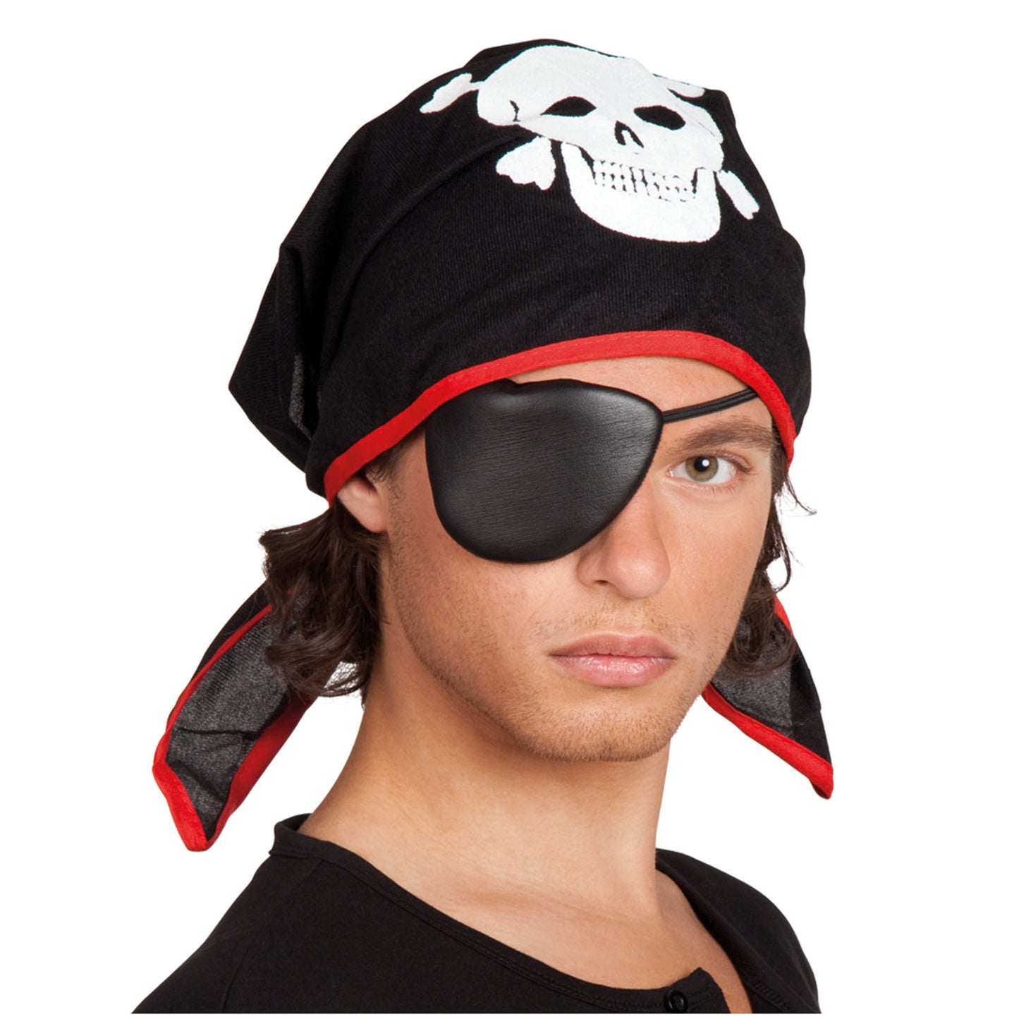 Boland Pirate Bandana avec patch à l'œil