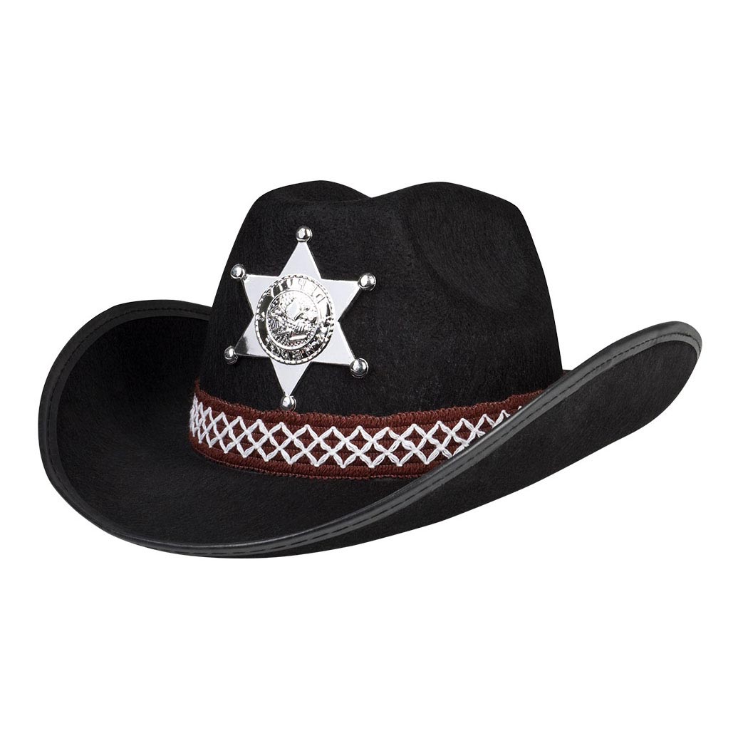 Boland Child's Hat Sheriff Black