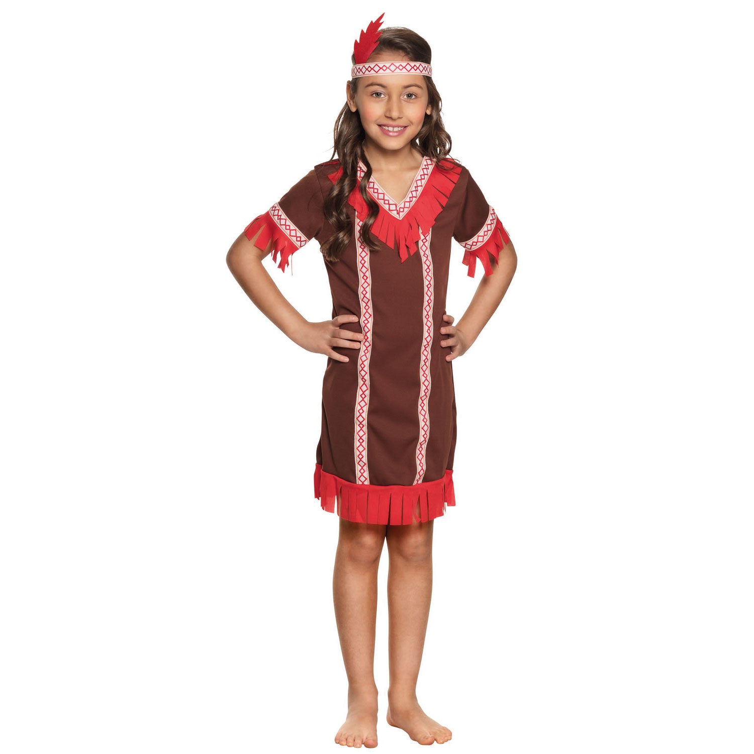 Costume des enfants Boland Indian, 7-9 ans