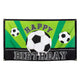 Boland Vlag Voetbal Joyeux anniversaire, 150x90cm