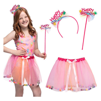 Boland robe set fee rose joyeux anniversaire