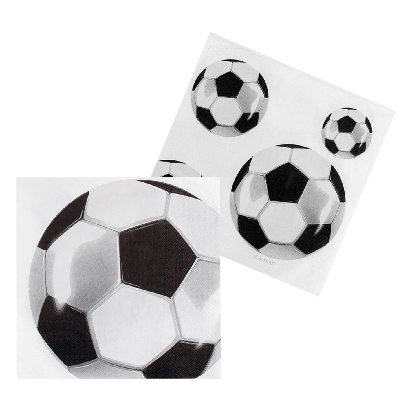 Football de serviettes, 20e.