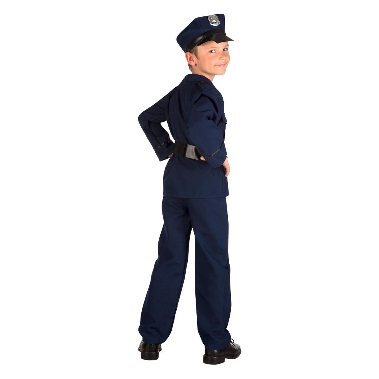 Officier de police des costumes pour enfants de Boland, âgé de 7 à 9 ans