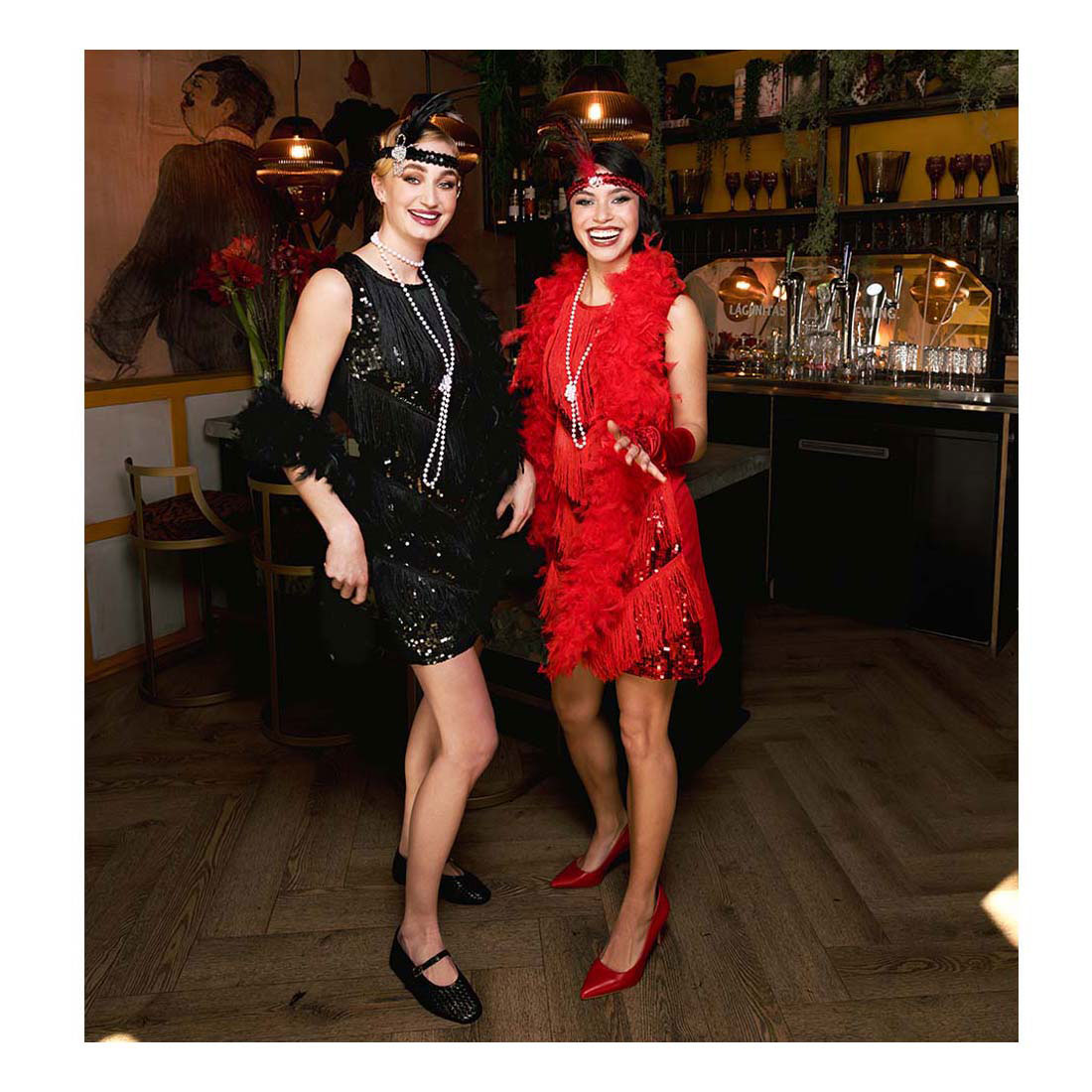 Boland Bandband Flapper Black